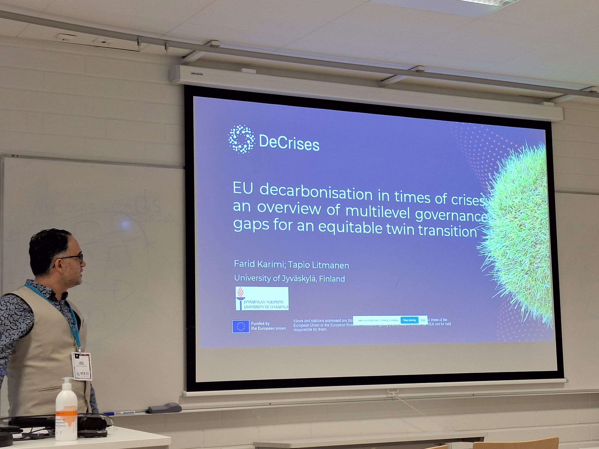 Image for article: DeCrises’ participation in the 5th International Conference for Sustainable Resource Society