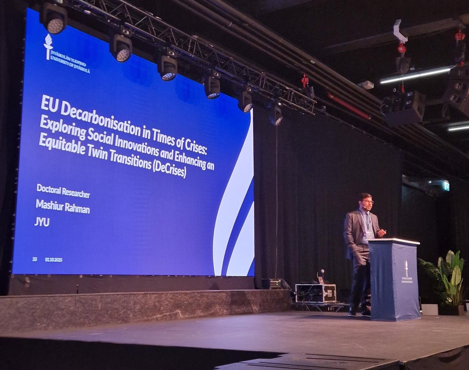 Featured image for article: DeCrises presented at the University of Jyväskylä’s Business Networking Day 2025