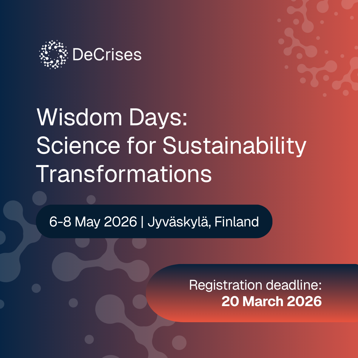 Featured image for article: The upcoming Wisdom Days conference