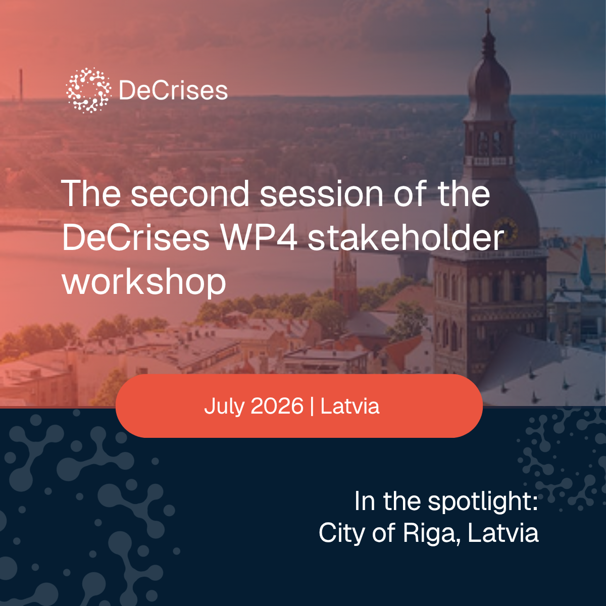 Featured image for article: The second session of the DeCrises WP4 stakeholder workshop: Riga Neighbourhood Alliance, Latvia